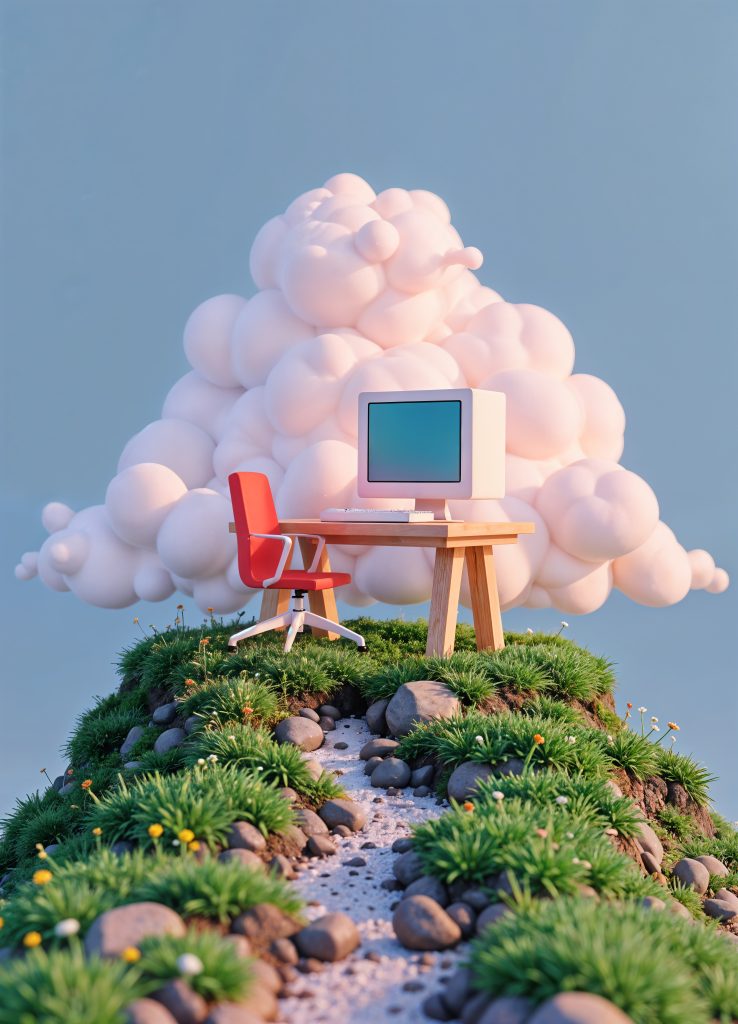 Віддалений офіс стартапу з надійним хостингом та гарантією uptime