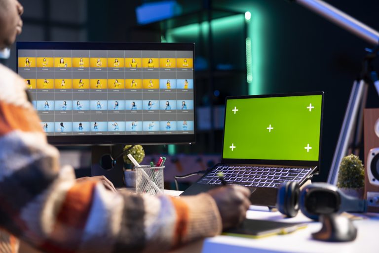 Графічний дизайнер налаштовує dns записи домену для монетизації сайту